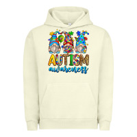 Pigment Pistachio autism awareness gnomes Urban Hoodie - Zillion Design Studio
