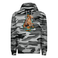 Slate Camo arrowhead horse, Premium Hoodie - RanaPortraitStore