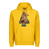 Lemon arrowhead horse, Premium Hoodie - RanaPortraitStore