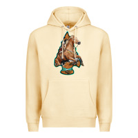 Pina Colada arrowhead horse, Premium Hoodie - RanaPortraitStore