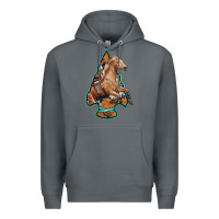 Rock arrowhead horse, Premium Hoodie - RanaPortraitStore