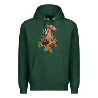 Sports Green arrowhead horse, Premium Hoodie - RanaPortraitStore