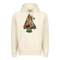 Tofu arrowhead horse, Premium Hoodie - RanaPortraitStore