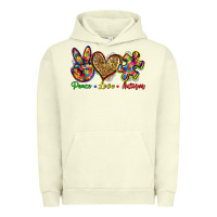 Peace Love Autism Urban Hoodie | Teevron