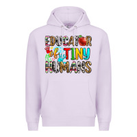 Lilac educator of tiny humans Premium Hoodie - Zillion Design Studio