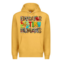 Mustard educator of tiny humans Premium Hoodie - Zillion Design Studio