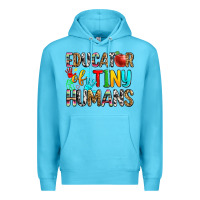 Ocean Blue educator of tiny humans Premium Hoodie - Zillion Design Studio