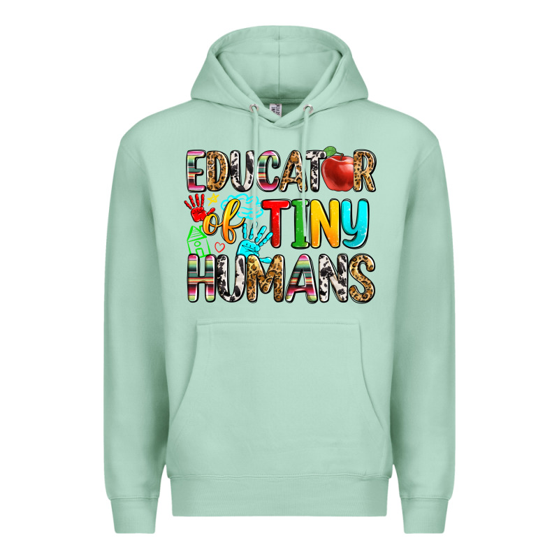Educator Of Tiny Humans Premium Hoodie by Zillion Design Studio | Teevron