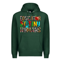 Sports Green educator of tiny humans Premium Hoodie - Zillion Design Studio