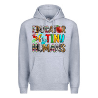 Heather Grey educator of tiny humans Premium Hoodie - Zillion Design Studio