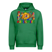 Emerald mom #autism life Urban Hoodie - Zillion Design Studio