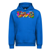 Cobalt love autism Urban Hoodie - Zillion Design Studio