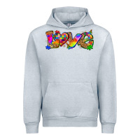 Heather Grey love autism Urban Hoodie - Zillion Design Studio