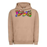 Pigment Burro love autism Urban Hoodie - Zillion Design Studio