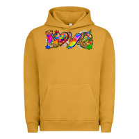 Pigment Peanut Butter love autism Urban Hoodie - Zillion Design Studio