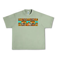 Oil Green Fall Sweet Fall Urban Heavy Tee - Artiststas