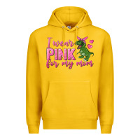 Lemon I Wear Pink For My Mom Premium Hoodie - texasbilliewilder