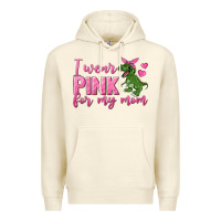 Sandshell I Wear Pink For My Mom Premium Hoodie - texasbilliewilder