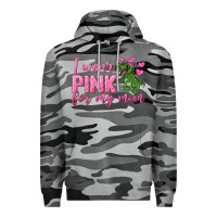 Slate Camo I Wear Pink For My Mom Premium Hoodie - texasbilliewilder