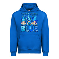Cobalt in april we wear blue autism gnomes Urban Hoodie - Zillion Design Studio