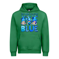 Emerald in april we wear blue autism gnomes Urban Hoodie - Zillion Design Studio