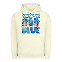 Pigment Pistachio in april we wear blue autism gnomes Urban Hoodie - Zillion Design Studio
