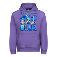 Tulip in april we wear blue autism gnomes Urban Hoodie - Zillion Design Studio