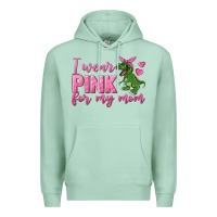 Seafoam I Wear Pink For My Mom Premium Hoodie - texasbilliewilder