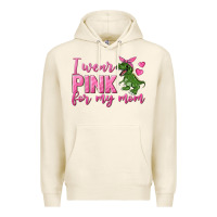 Tofu I Wear Pink For My Mom Premium Hoodie - texasbilliewilder
