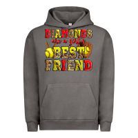Pigment Tornado diamonds are a girl's best friend softball Urban Hoodie - Zillion Design Studio