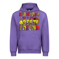 Tulip diamonds are a girl's best friend softball Urban Hoodie - Zillion Design Studio