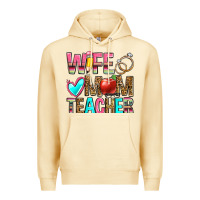 Pina Colada wife mom teacher Premium Hoodie - Zillion Design Studio
