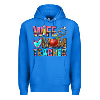 True Royal wife mom teacher Premium Hoodie - Zillion Design Studio