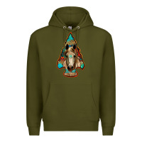 Army Green arrowhead horse Premium Hoodie - RanaPortraitStore