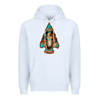 White arrowhead horse Premium Hoodie - RanaPortraitStore