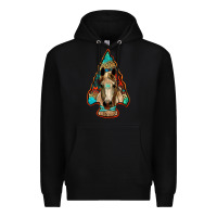 Black arrowhead horse Premium Hoodie - RanaPortraitStore