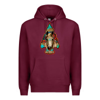 Burgundy arrowhead horse Premium Hoodie - RanaPortraitStore