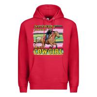 Cardinal in a world full of princesses be a cowgirl Premium Hoodie - RanaPortraitStore