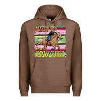 Chestnut in a world full of princesses be a cowgirl Premium Hoodie - RanaPortraitStore