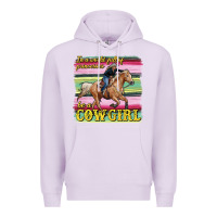 Lilac in a world full of princesses be a cowgirl Premium Hoodie - RanaPortraitStore