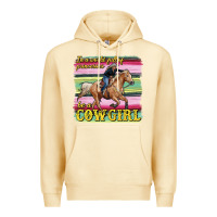 Pina Colada in a world full of princesses be a cowgirl Premium Hoodie - RanaPortraitStore