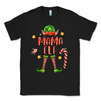Black mama elf Classic Tee - FaDigitalArtStudio