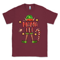 Burgundy mama elf Classic Tee - FaDigitalArtStudio