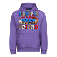 Tulip diamonds are a girl's best friend baseball Urban Hoodie - Zillion Design Studio