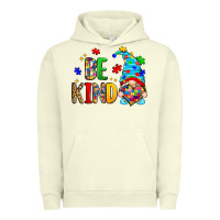 Pigment Pistachio be kind autism gnome Urban Hoodie - Zillion Design Studio