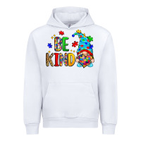 White be kind autism gnome Urban Hoodie - Zillion Design Studio