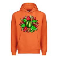 Carrot watermelon sunflower Premium Hoodie - Zillion Design Studio