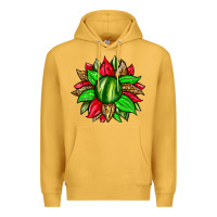 Mustard watermelon sunflower Premium Hoodie - Zillion Design Studio