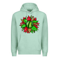Seafoam watermelon sunflower Premium Hoodie - Zillion Design Studio