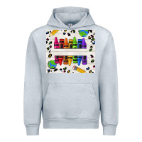 Heather Grey Personalized Crayons Urban Hoodie - texasbilliewilder